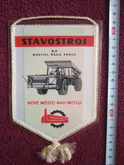 Stará fotbalová vlaječka, TJ SPARTAK NOVÉ MĚSTO NAD METUJÍ  - Sběratelství