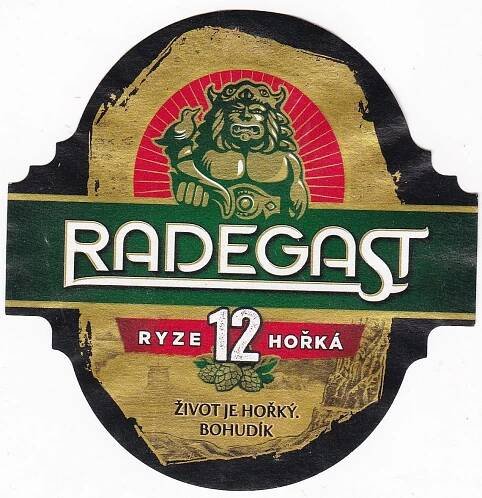 PE Česko - Radegast Nošovice - Pivní etikety