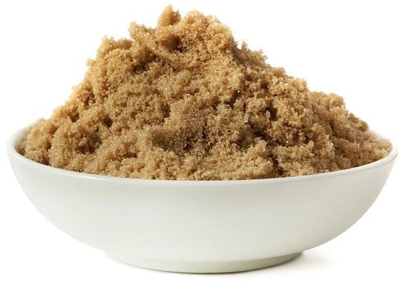 Hnědý cukr — Stock obrázek
