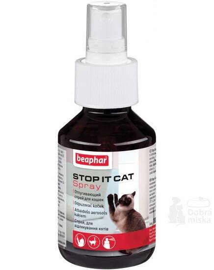 Beaphar odpuzovač Stop It Cat interiér spray 100ml | Dobrá miska
