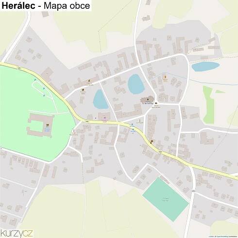 Herálec - mapy | Kurzy.cz