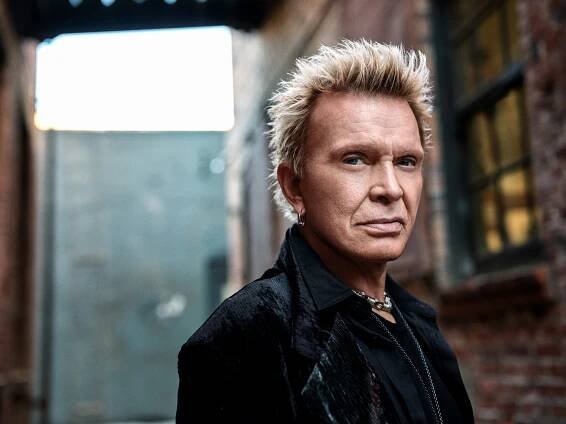 Billy Idol: ‘I’m the sexy sexagenarian. Then I’m gonna be the sexy septuagenarian, ha ha!’