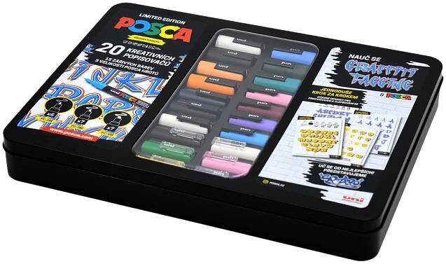Posca Graffiti Tagging sada 20 ks