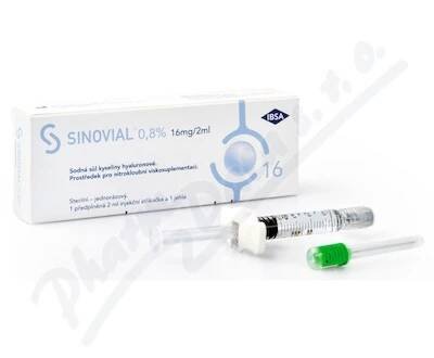 Sinovial 0.8% roztok elastoviskózní inj.1x2ml