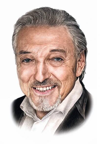 Obrazy | Karel Gott 8 barva - foto obraz na syntetickém papíru Polyart | Naše vojsko