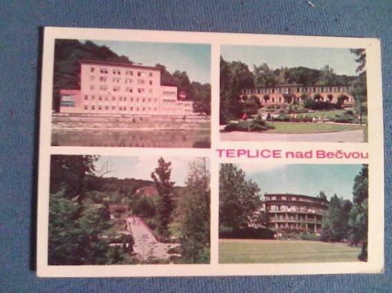 Teplice nad Bečvou  - Pohlednice místopis
