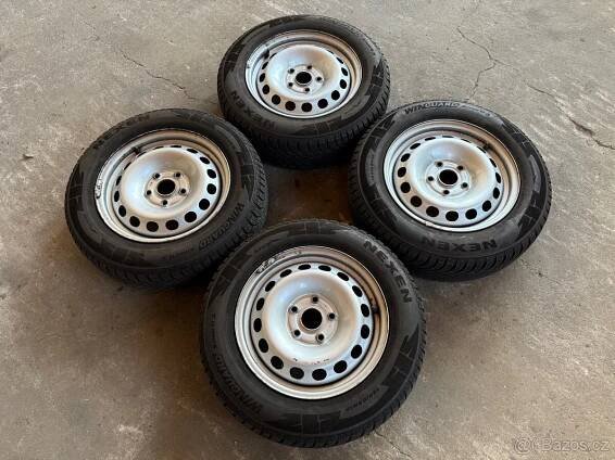 Plechové disky VW Golf 5x112 R15 - 195/65/15