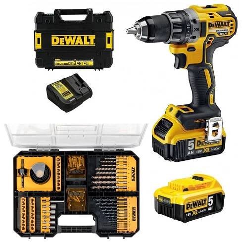 DEWALT SADA AKU VRTAČKY DCD791P2 BITŮ A VRTÁKŮ DT71569