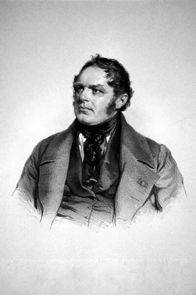 Obr. 01  Franz Klein I. (1800–1855), Freiherr von Wiesenberg, foto: Josef Kriehuber (1800–1876) Eigenes Foto eijner Originallithographie der Albertina (Wien), volné dílo, 1846