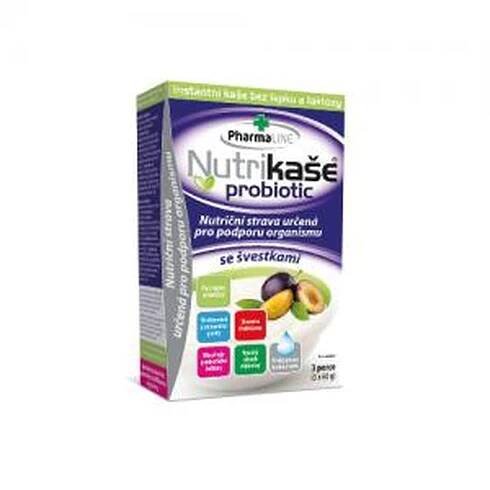 Mogador Nutrikaše probiotic se švestkami 180g (3x60g)