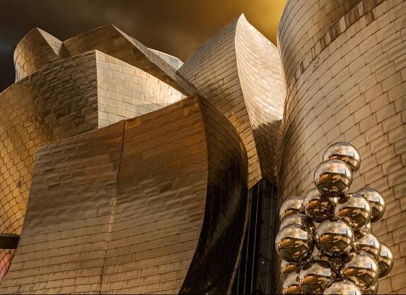 Reflections on spheres (Serie Guggenheim Bilbao), Jois Domont | Plakáty, Obrazy a Fototapety na zeď | Posters.cz