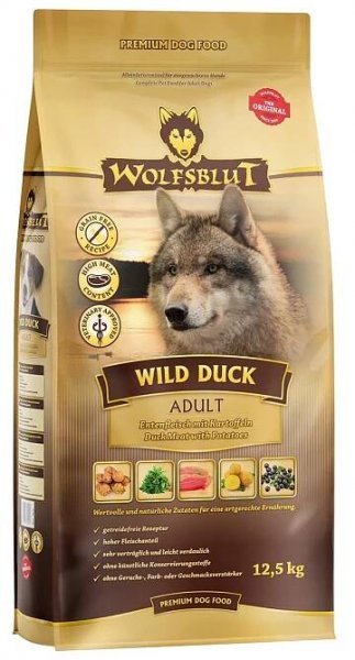 Wolfsblut Dog Large Breed Wild Duck 12,5kg