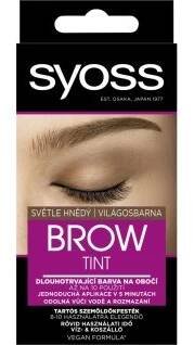 Syoss Brow Tint barva na obočí - světle hnědý, 17 ml