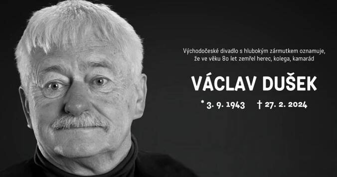 V 80 letech zemřel herec Václav Dušek, spolupracovník rozhlasu. Jeho životní krédo znělo: Slušnost