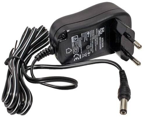 Napájecí adaptér 12V, 1A, 5,5 x 2,1mm, EuP, černý