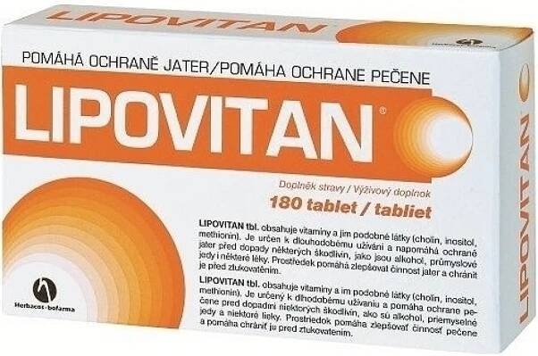 Lipovitan 180 + 30 tablet