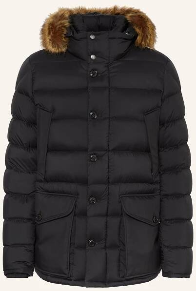 Moncler Pánská Péřová Bunda Clunye S Odnímatelnou Umělou...