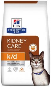 Hill's Pet Nutrition Prescription Diet Feline Adult Kidney Care k/d Chicken 3 kg od 684 Kč