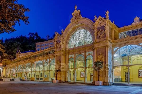 Hlavní kolonáda (Kolonáda Maxima Gorkého) – Mariánské Lázně | GreatSpas.eu