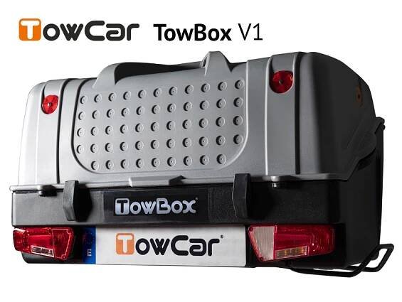 TowCar TowBox V1 šedý, na tažné zařízení TBX0AAB