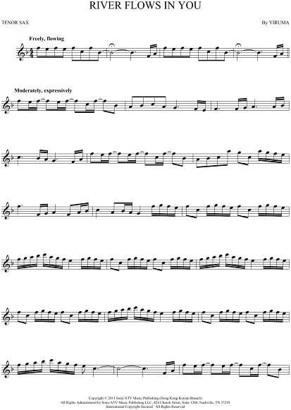 Yiruma - River Flows In You | Notypisni.cz