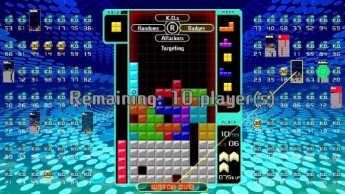 Tetris 99 - Karta hry