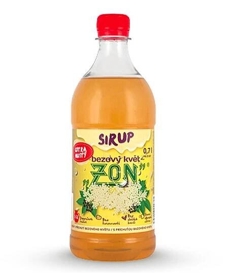 Zon sirup bezinka 0.7L-plast ex.hustý - Sirupy a koncentráty | Maneo s.r.o.