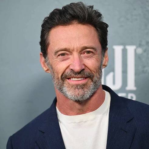 Australian actor Hugh Jackman attends the premiere of "Caught Stealing"