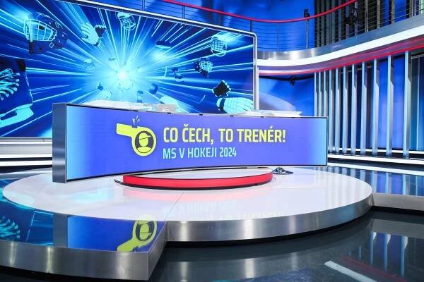 Studio pořadu Co Čech, to trenér!