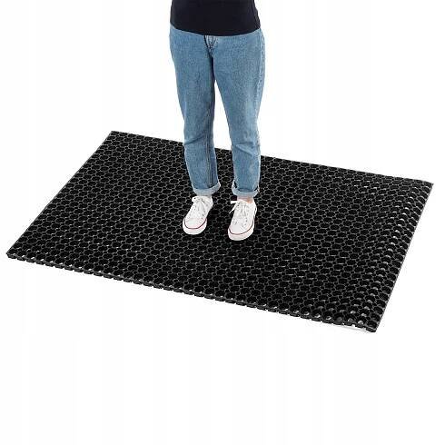 ROHOŽKA POD DVEŘE VSTUPNÍ ROHOŽ BOT UNIVERZÁLNÍ 150x100cm GUMOVÁ EAN (GTIN) 5906638303221