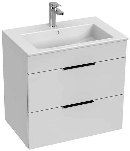 JIKA H4536021763001 - Koupelnová skříňka s umyvadlem CUBE 60,7x65 cm bílá