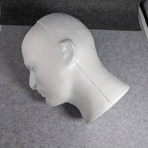 lightweight   head realistic facial features for wig making   glasses hat display durable foam construction compatible with salon   theater professional home use easy to     practice   sturdy base practice model   Product details 4