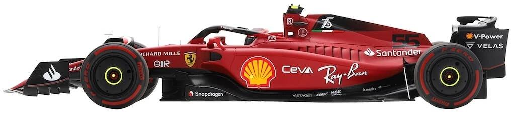 Scuderia Ferrari SF75 No.55 2nd Place Bahrain GP Carlos Sainz 1:18 LookSmart Model