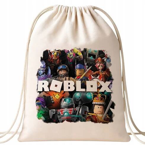 Batoh z bavlny Roblox pro fanoušky hry hráčů Dárek