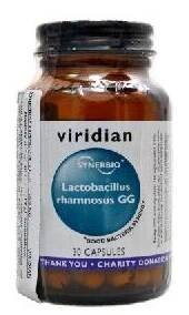Viridian Nutrition Synerbio Lactobacillus Rhamnosus GG probiotika 30 kapslí