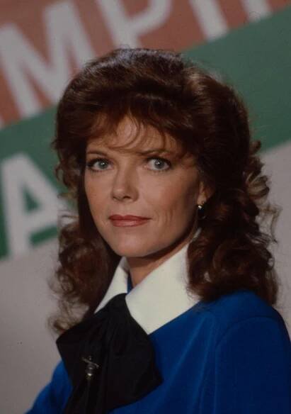 Samantha Eggar Appearing In 'Darkroom' In Los Angeles, Ca In 1982.