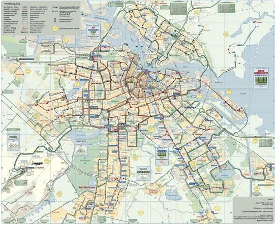 Information Amsterdam Transport tickets and card - Amsterdam Public Transport by Conet Pass