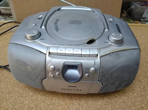 radiomagnetofon Watson, kazetový s CD přehrávačem a radiem - Starožitnosti