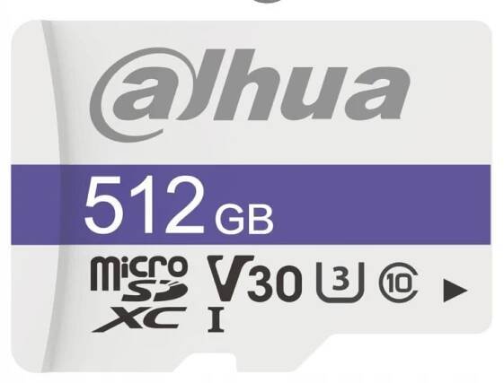 PAMĚŤOVÁ KARTA TF-C100/512GB microSD DAHUA 512GB