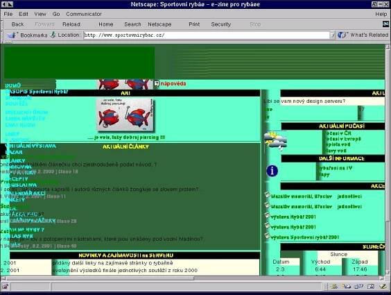 sportovni rybar web