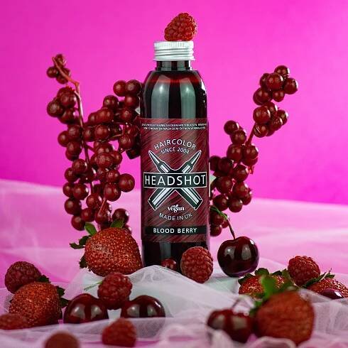 Malinová barva na vlasy Blood Berry