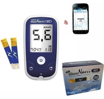 SD Gluco Navii NFC glukometr set od 727 Kč - Heureka.cz