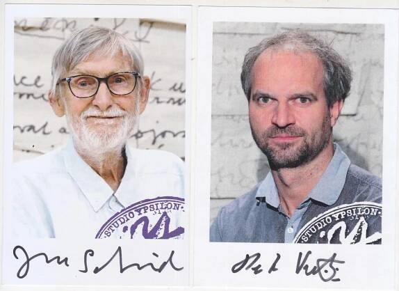 Jan Schmid, Petr Vršek, Studio Ypsilon, podpisy, autogramy