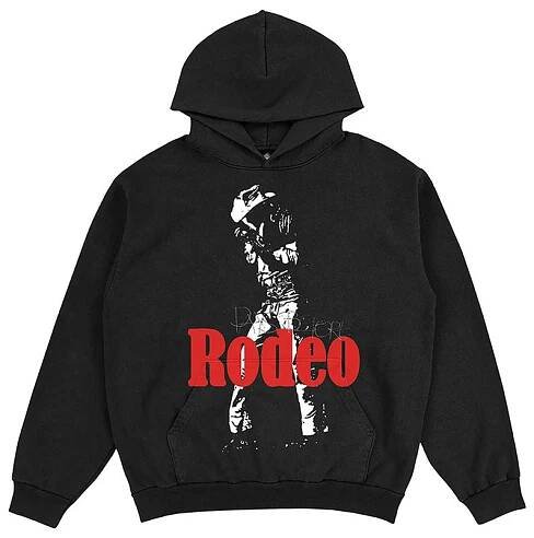 Travis Scott Rodeo Hoodie Black