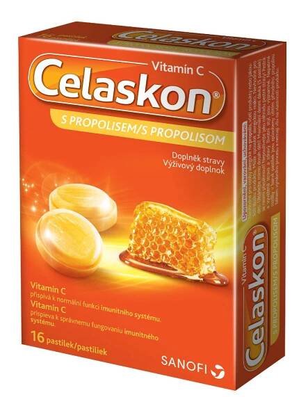 Celaskon s propolisem 16 pastilek