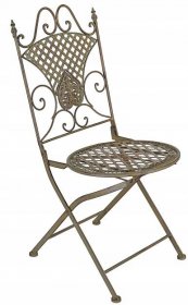 Zahradní židle Skládací židle Kovová za 2906 Kč - Allegro