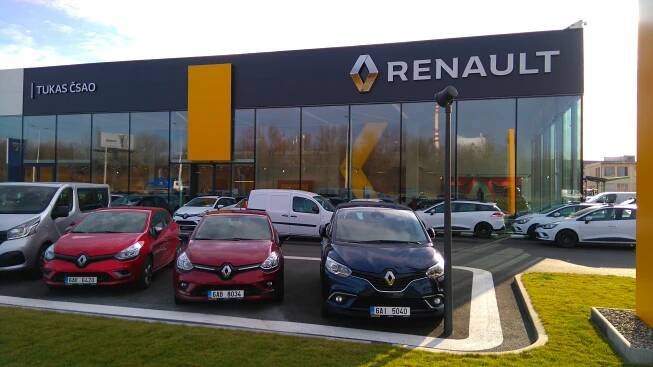 Autosalon Renault Dacia, Praha, ČR - AVG group a.s.