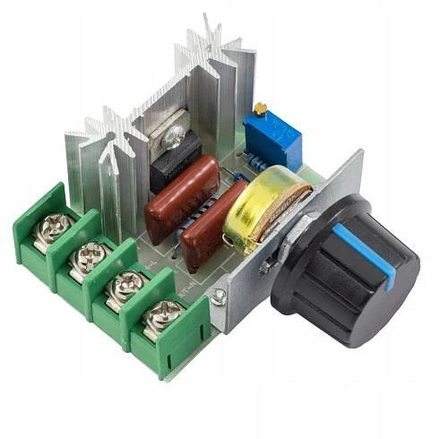 Regulátor výkonu 2000W 230V - Potenciometr Kontrolér