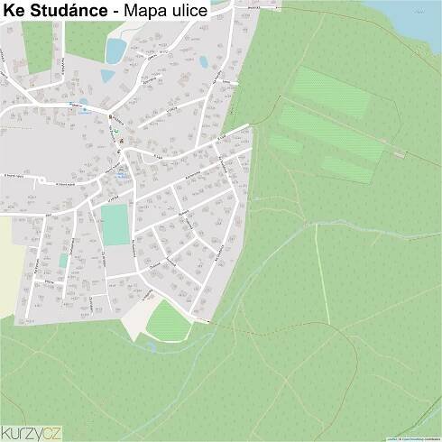 Ke Studánce - mapy | Kurzy.cz