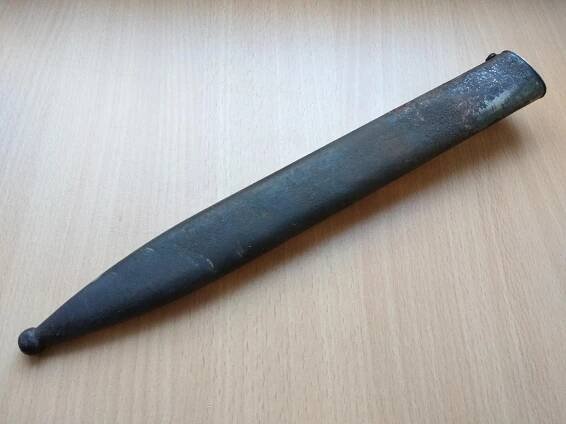 Stará pochva na bodák mauser K98 - Originál. - Vojenské sběratelské předměty